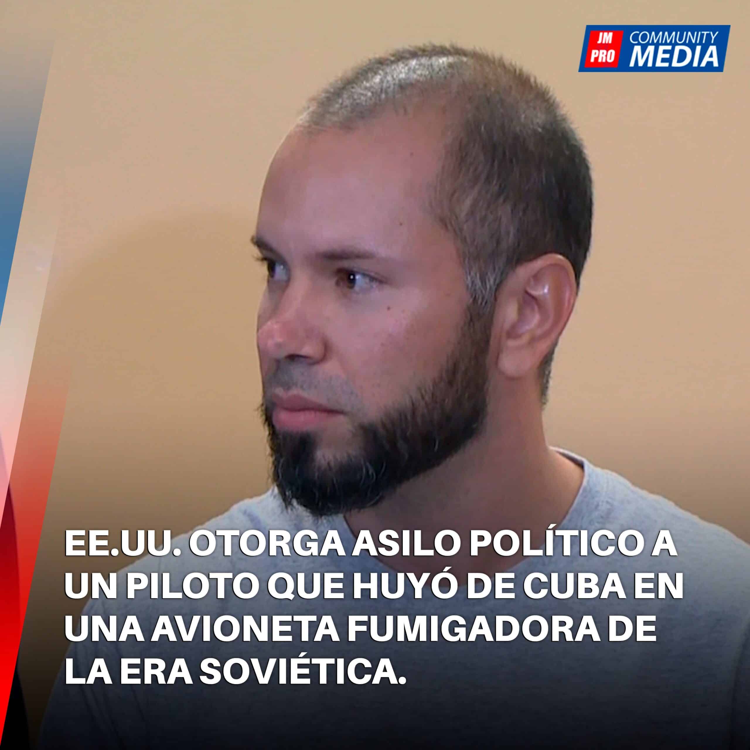 EE.UU. otorga asilo político a piloto que huyó de Cuba en una avioneta de la era soviética.