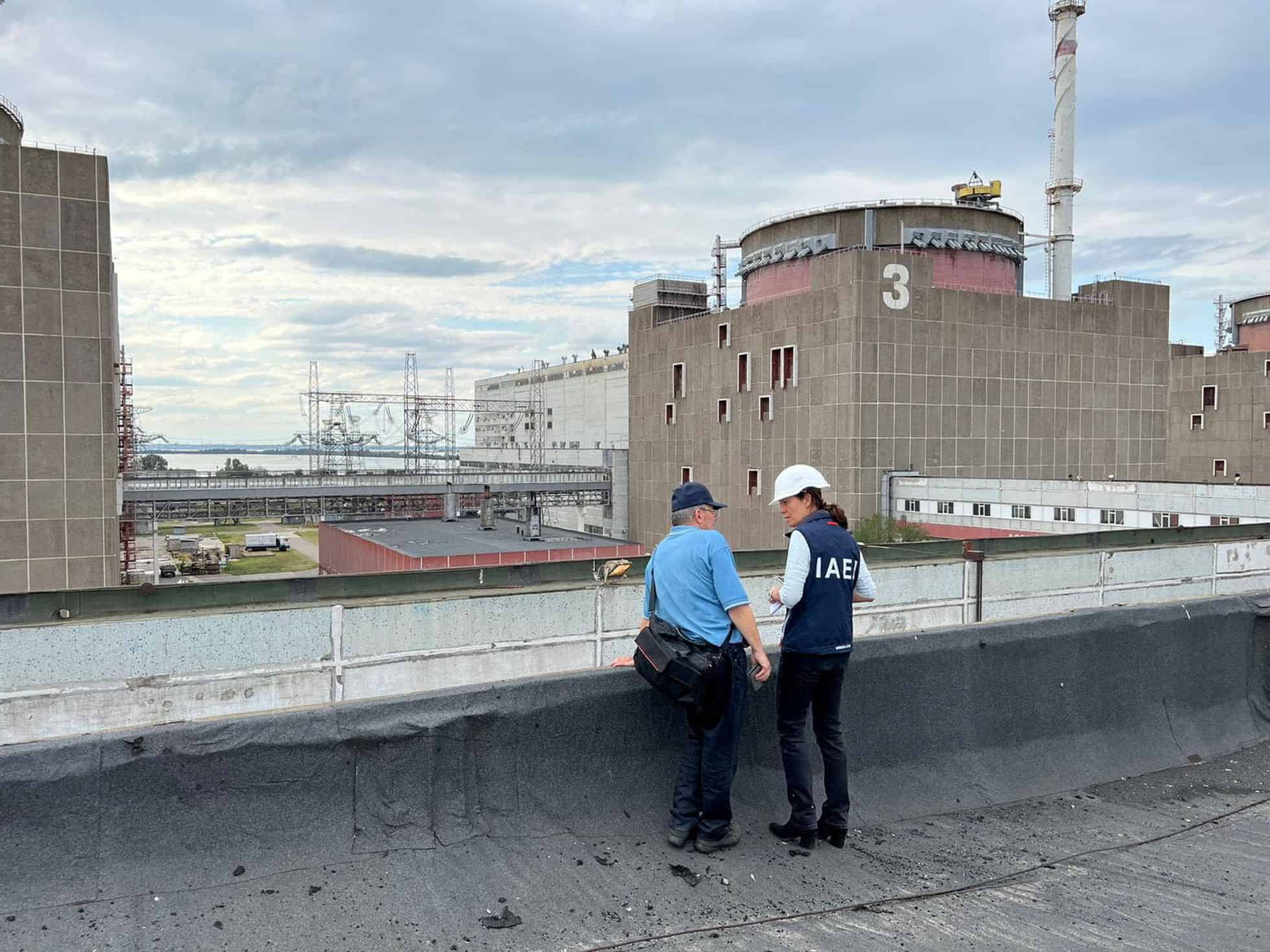 El jefe nuclear de la ONU visita la planta nuclear de Ucrania