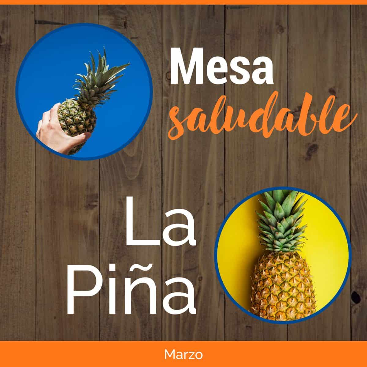 Las bondades de la piña