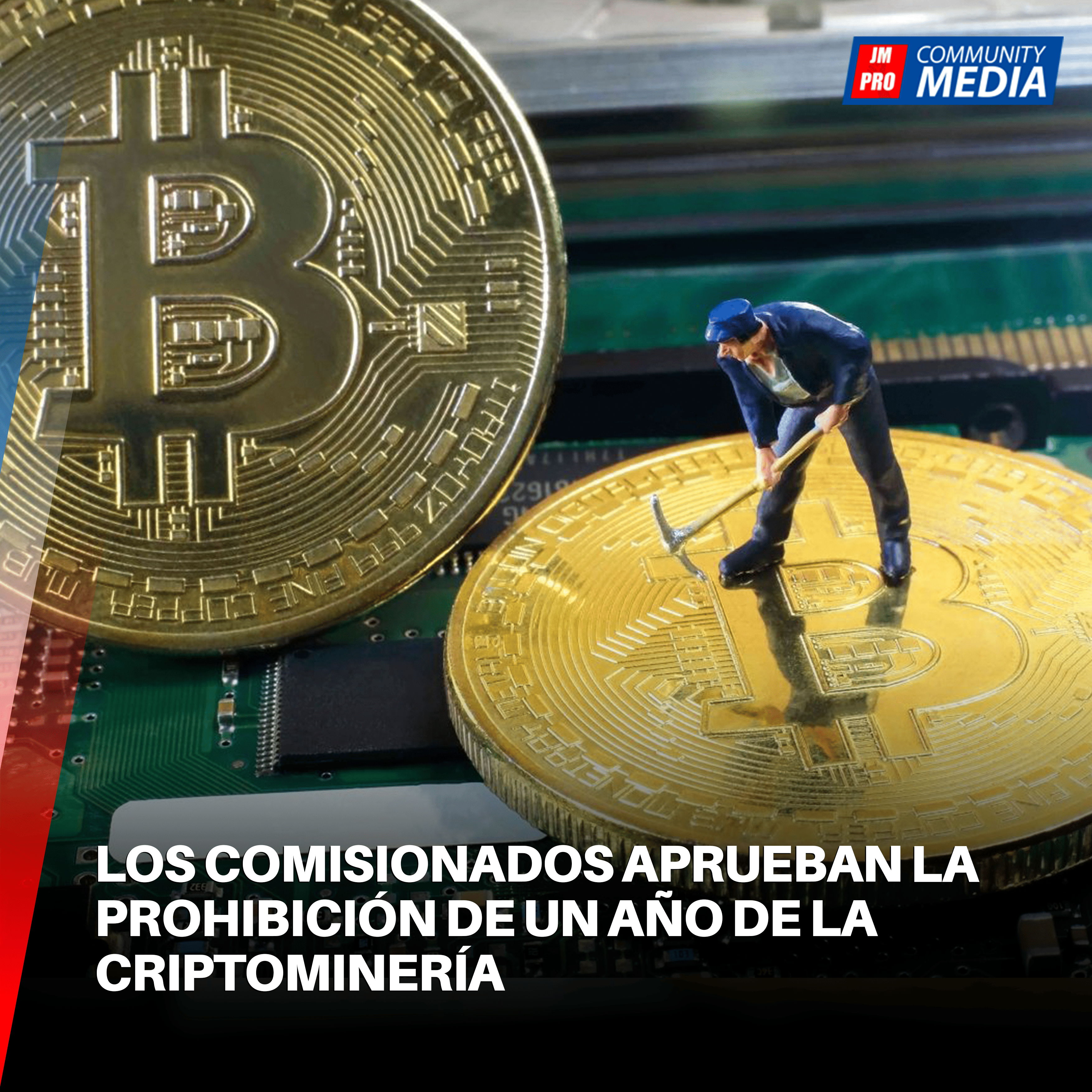 Los comisionados aprueban la prohibición de un año de la criptominería