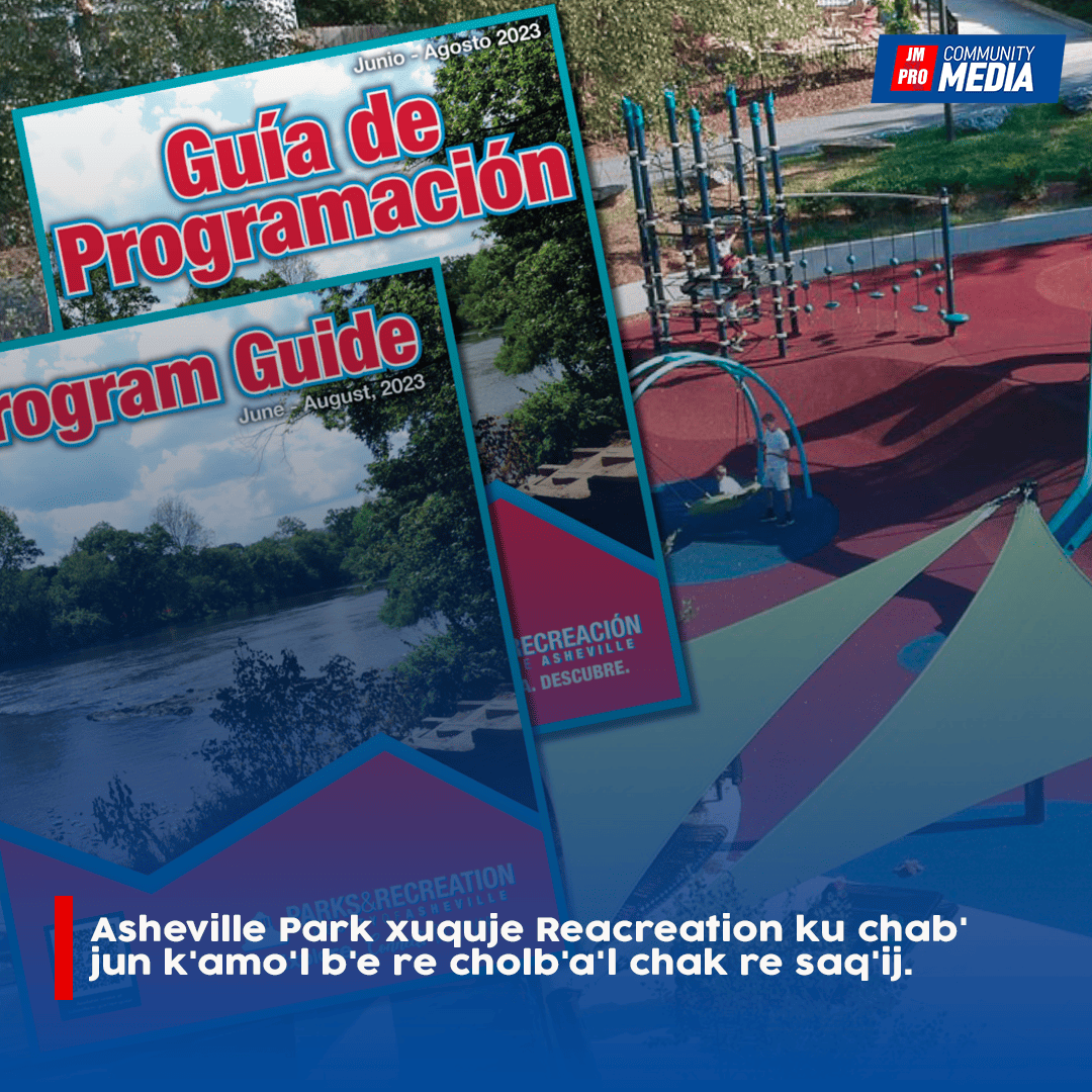Asheville Park xuquje Reacreation ku chab’ jun k’amo’l b’e re cholb’a’l chak re saq’ij.