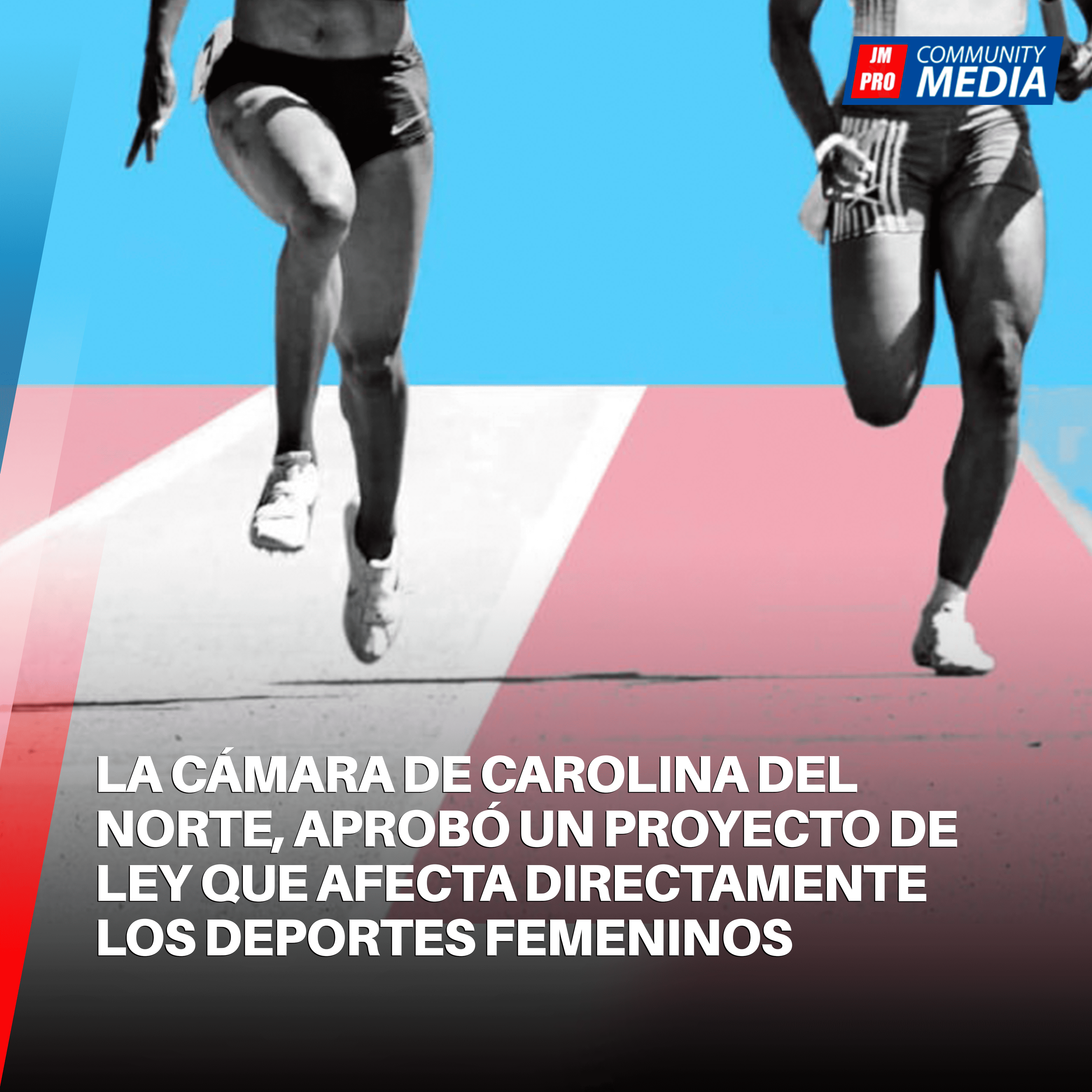 La Cámara de NC, aprobó un Proyecto de ley que afecta directamente los deportes femeninos.