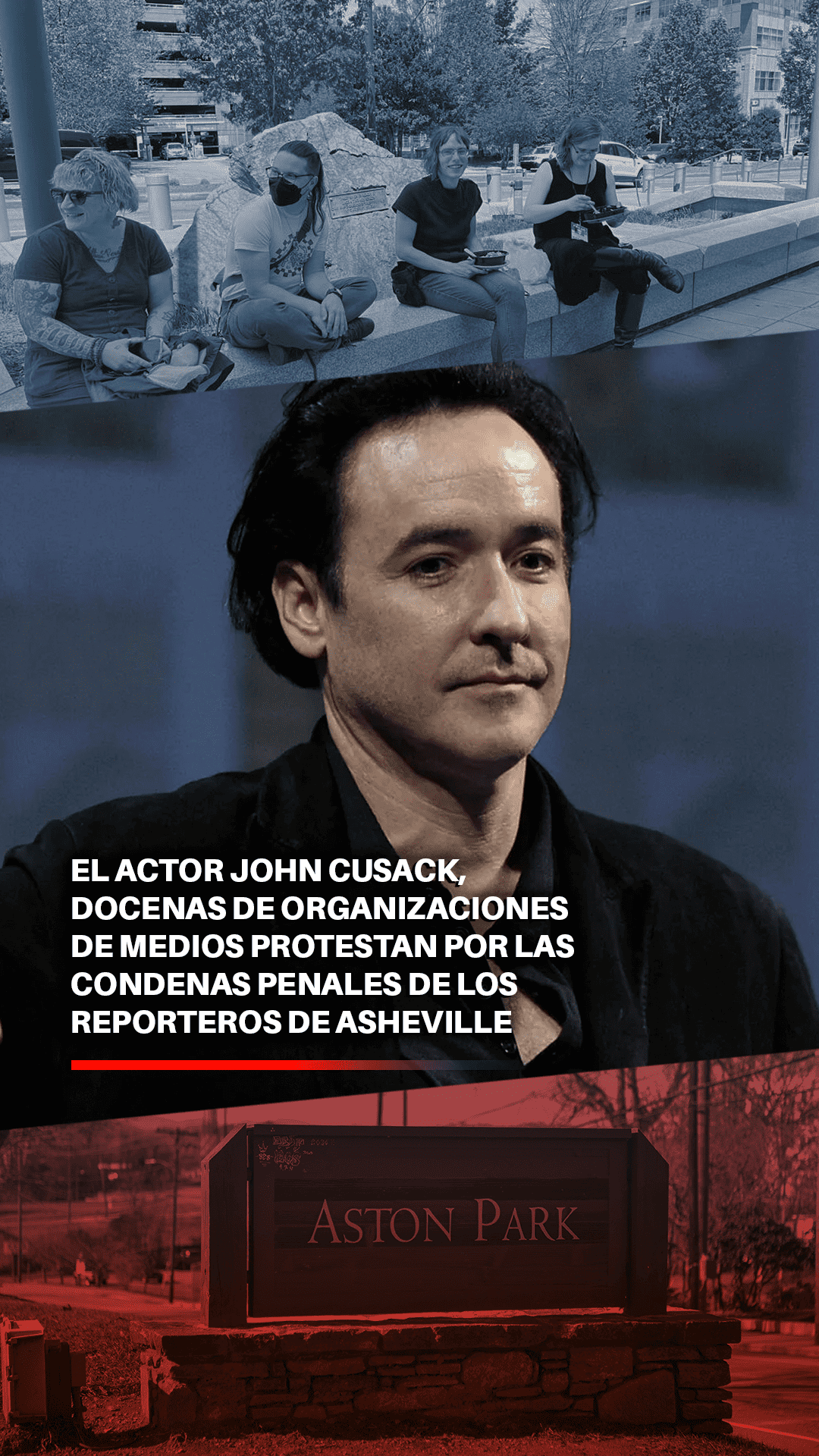 Docenas de organizaciones de medios protestan por las condenas penales a los reporteros de Ashevill