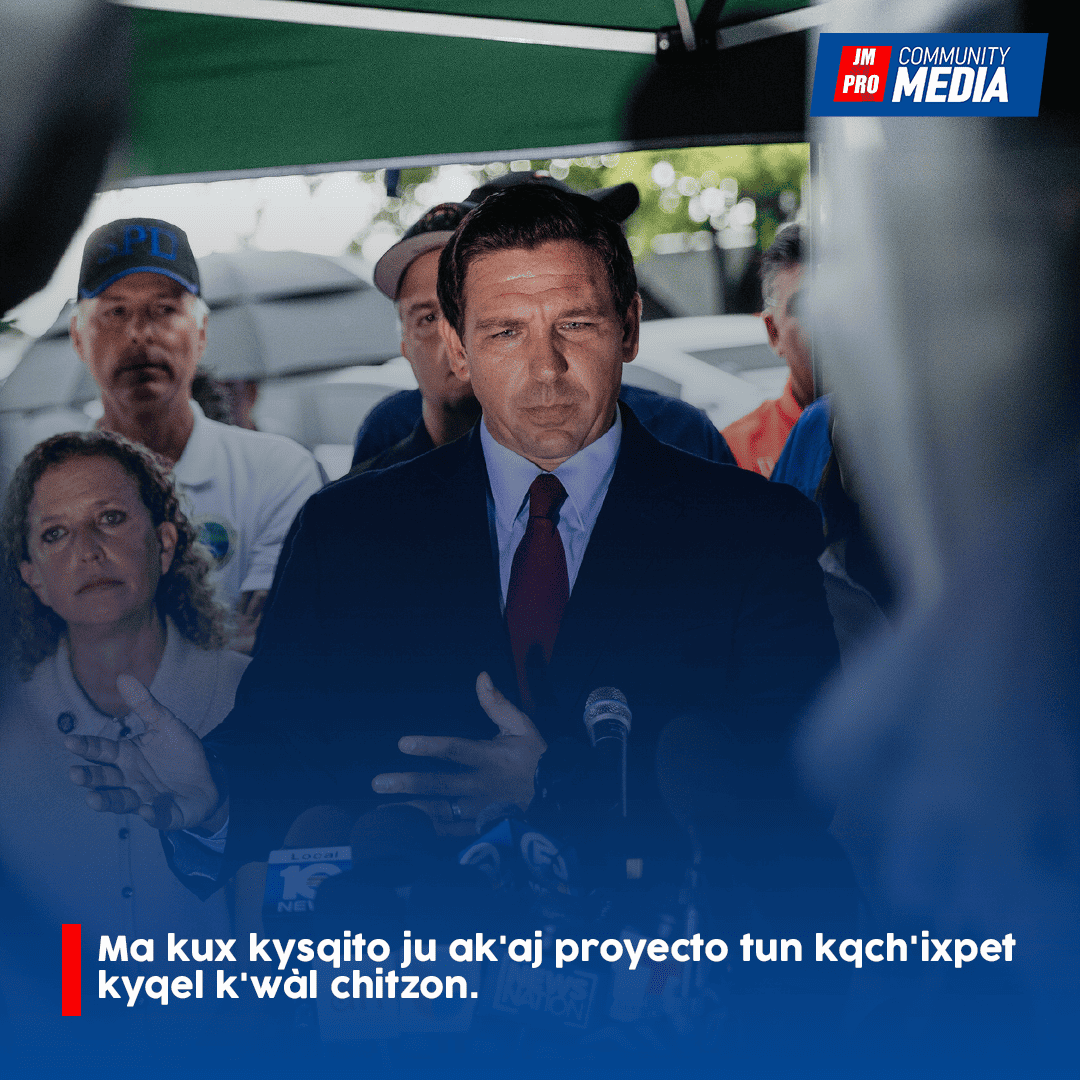 Ma kux kysqito ju ak’aj proyecto tun kqch’ixpet kyqel k’wàl chitzon.