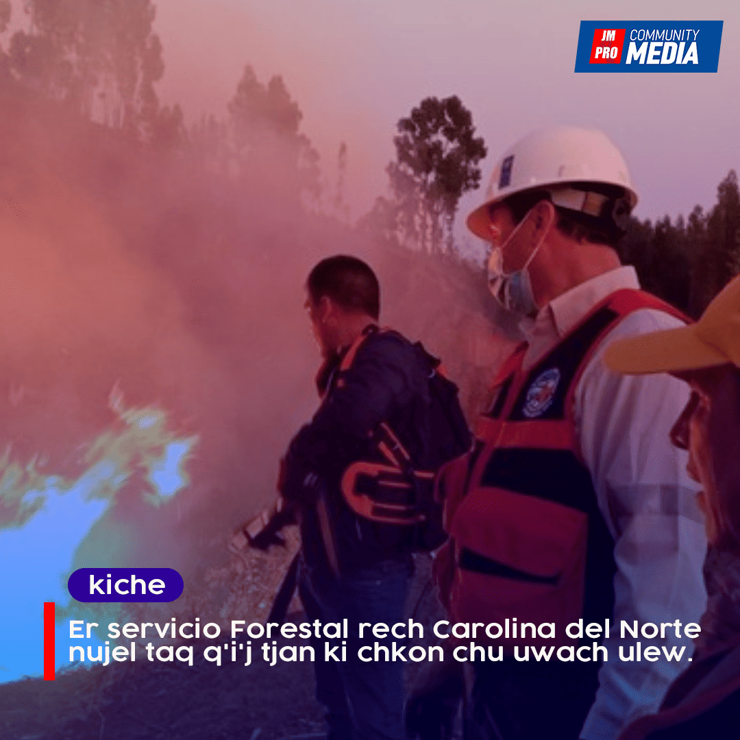 Er servicio Forestal rech Carolina del Norte nujel taq q’i’j tjan ki chkon chu uwach ulew.