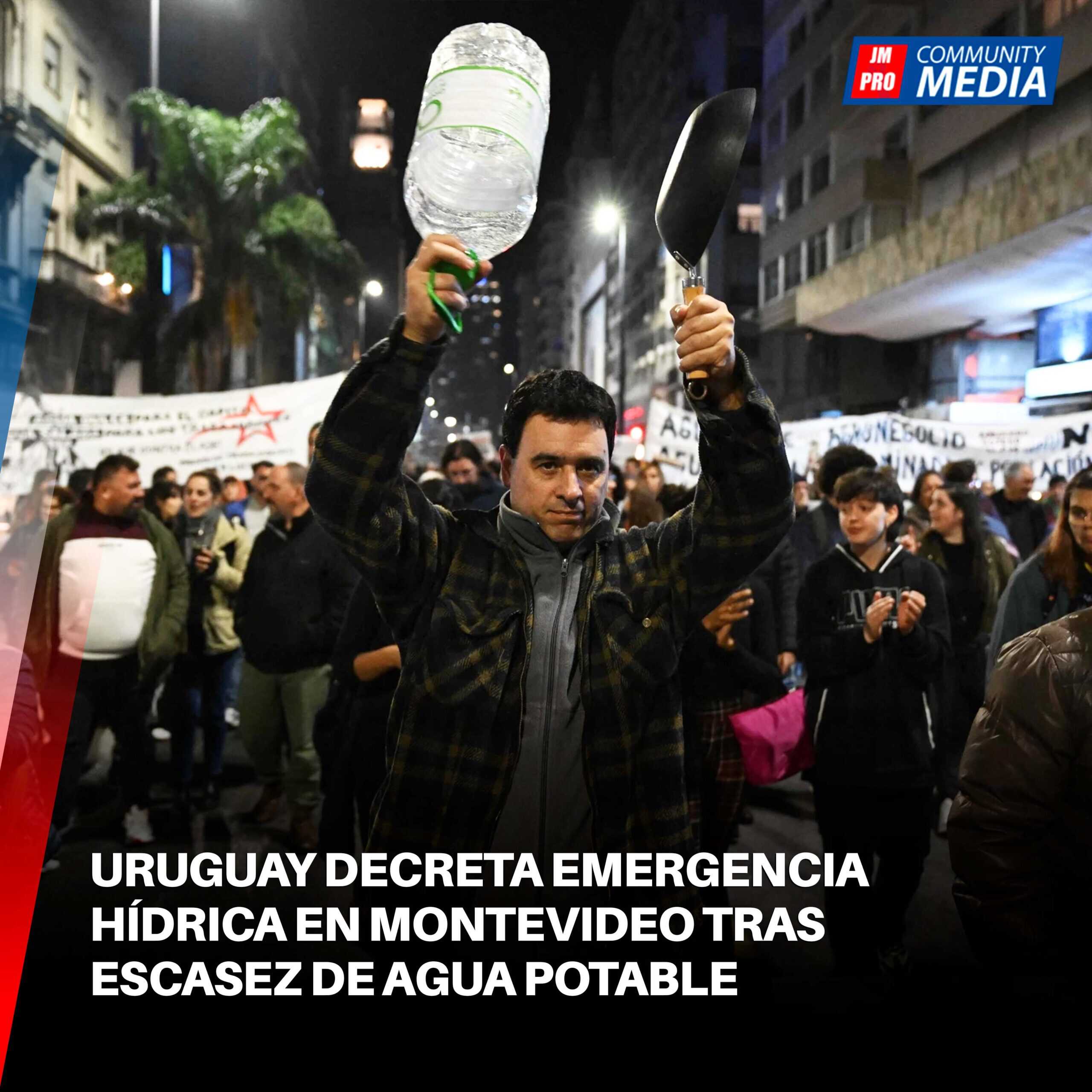 Uruguay decreta emergencia hídrica en Montevideo tras escasez de agua ...