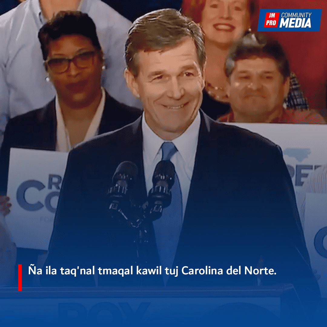 Ña ila taq’nal tmaqal kawil tuj Carolina del Norte.