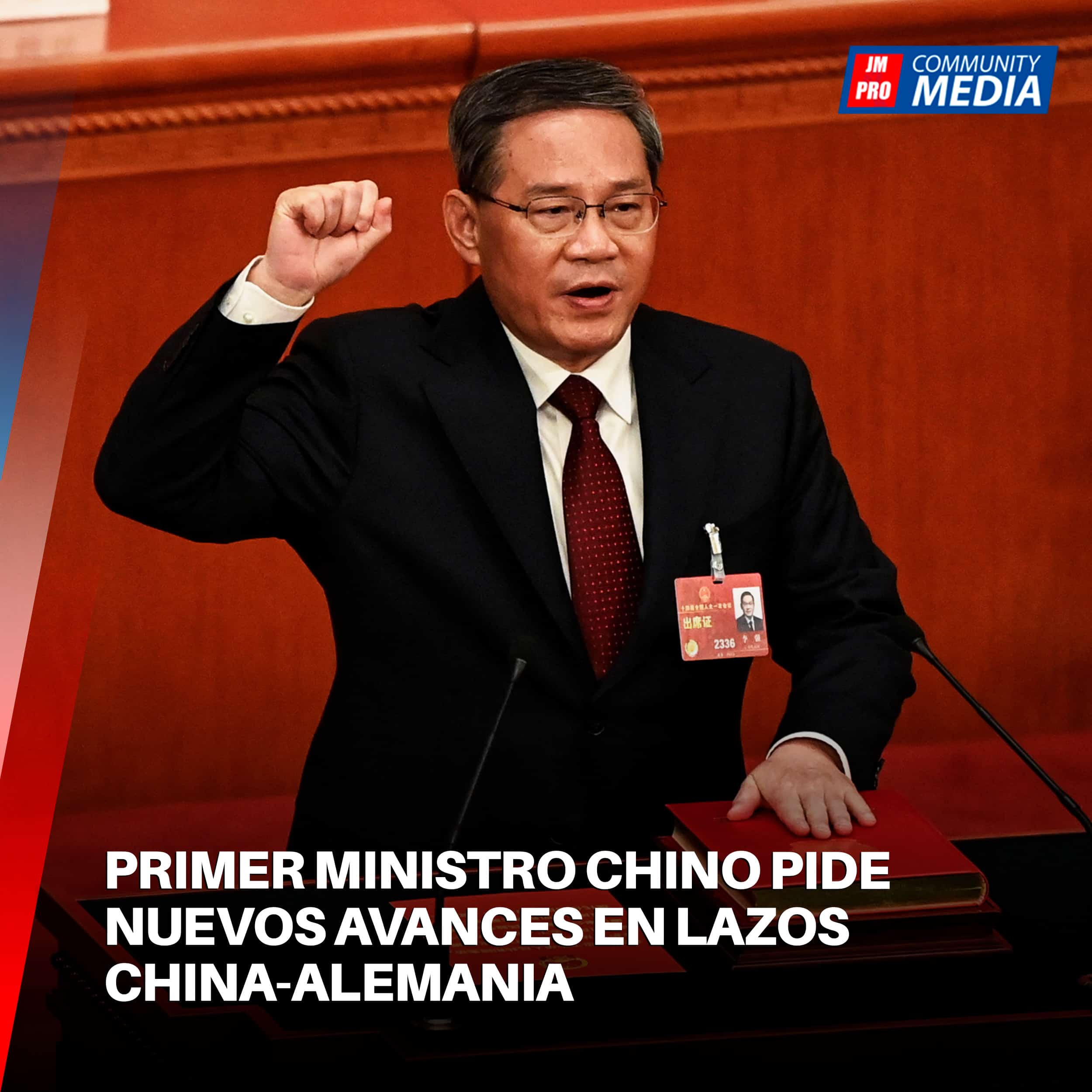 Primer ministro chino pide nuevos avances en lazos China-Alemania