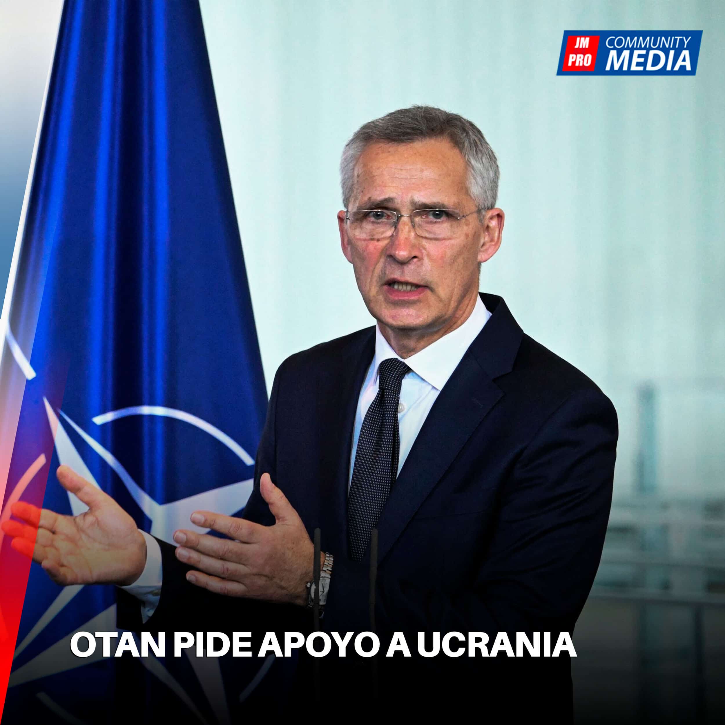 Otan pide apoyo a Ucrania