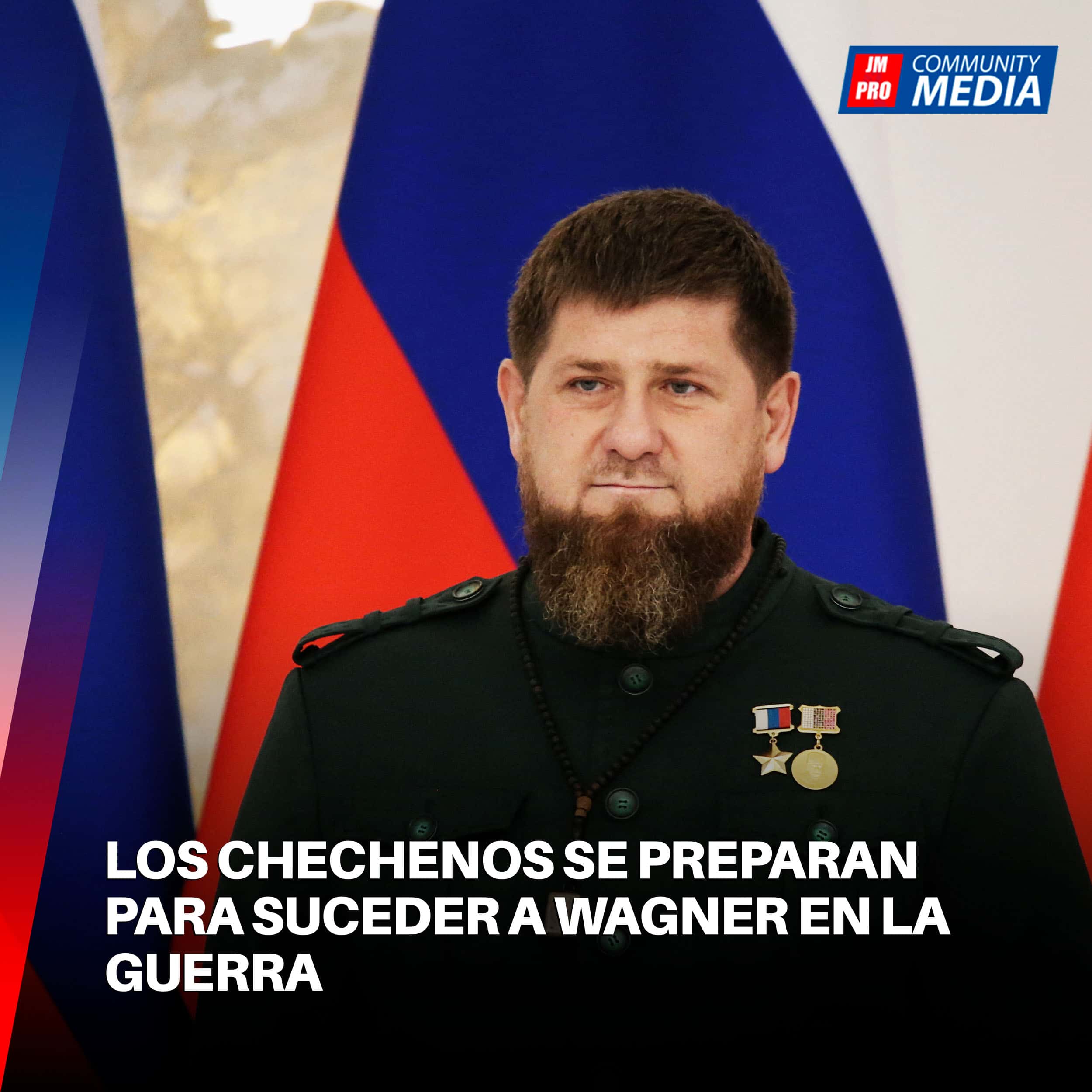 Los chechenos se preparan para suceder a Wagner en la guerra