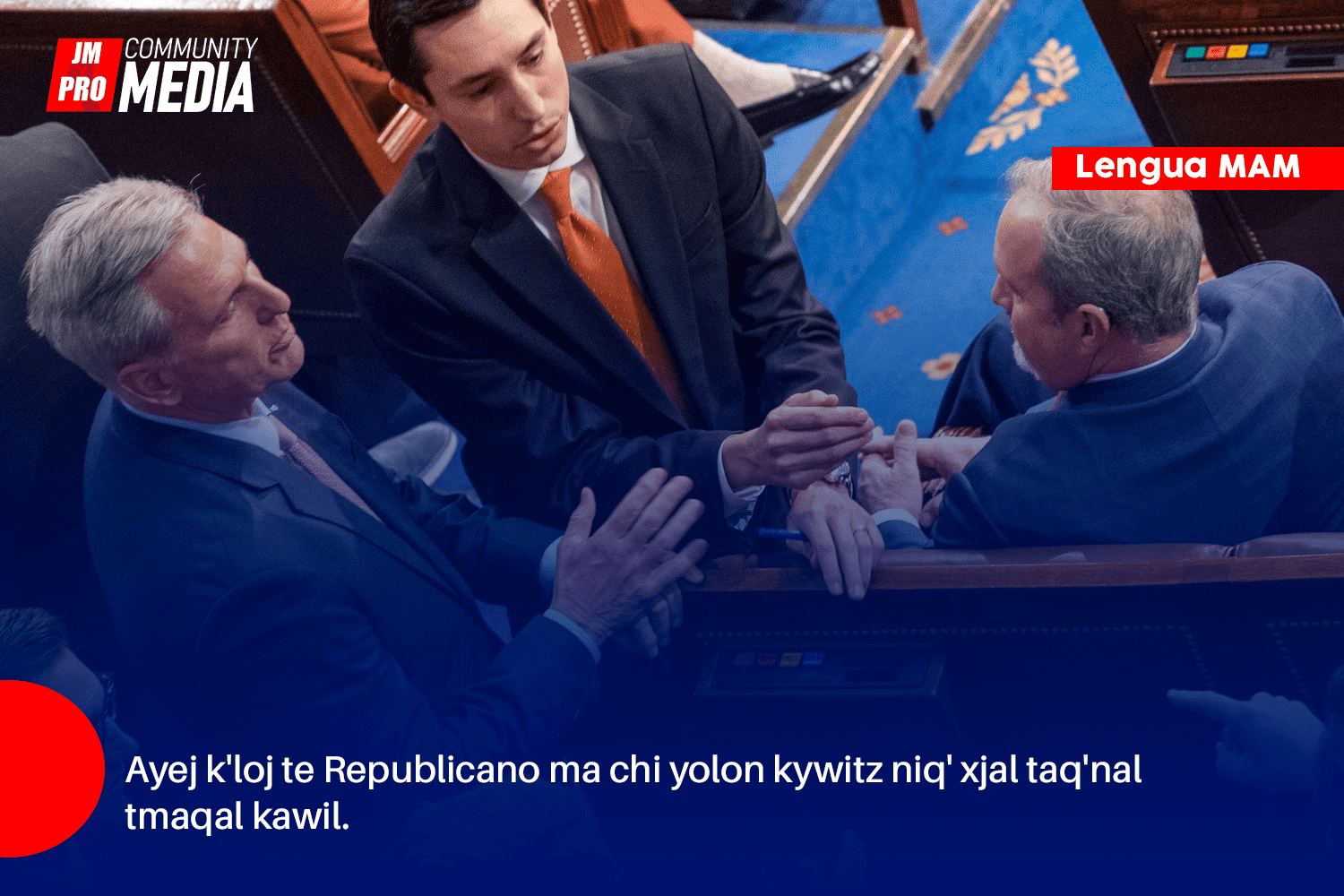 Ayej k’loj te Republicano ma chi yolon kywitz niq’ xjal taq’nal tmaqal kawil