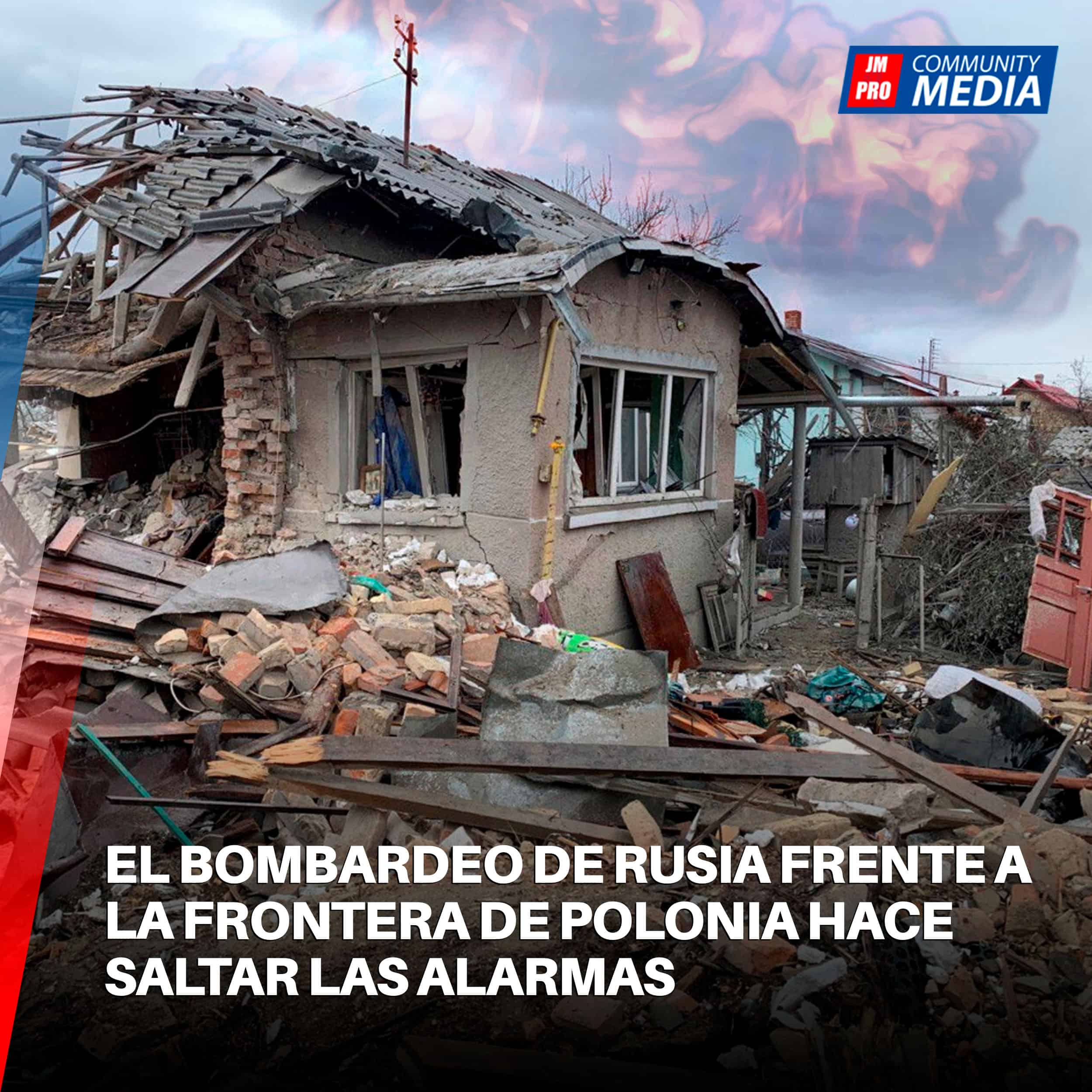 El bombardeo de Rusia frente a la frontera de Polonia hace saltar las alarmas