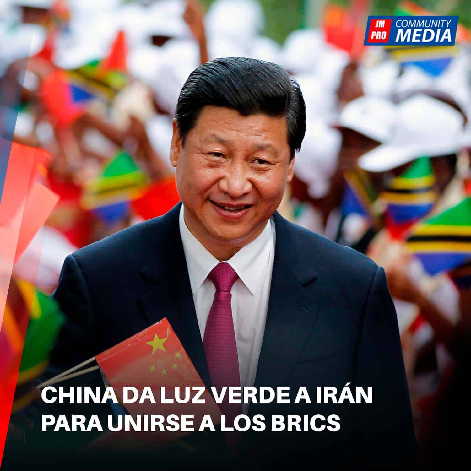 China da luz verde a Irán para unirse a los BRICS