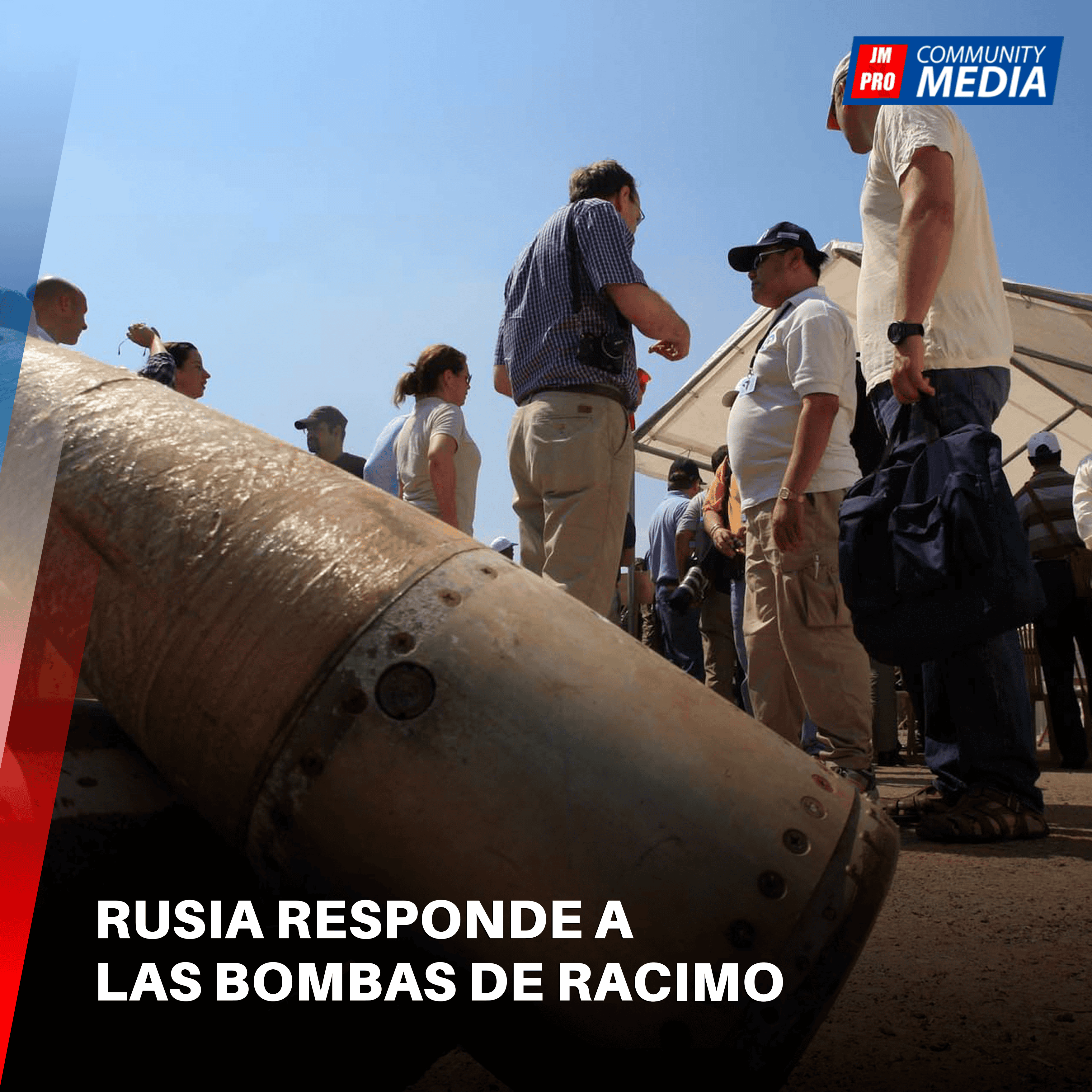 Rusia responde a las bombas de racimo