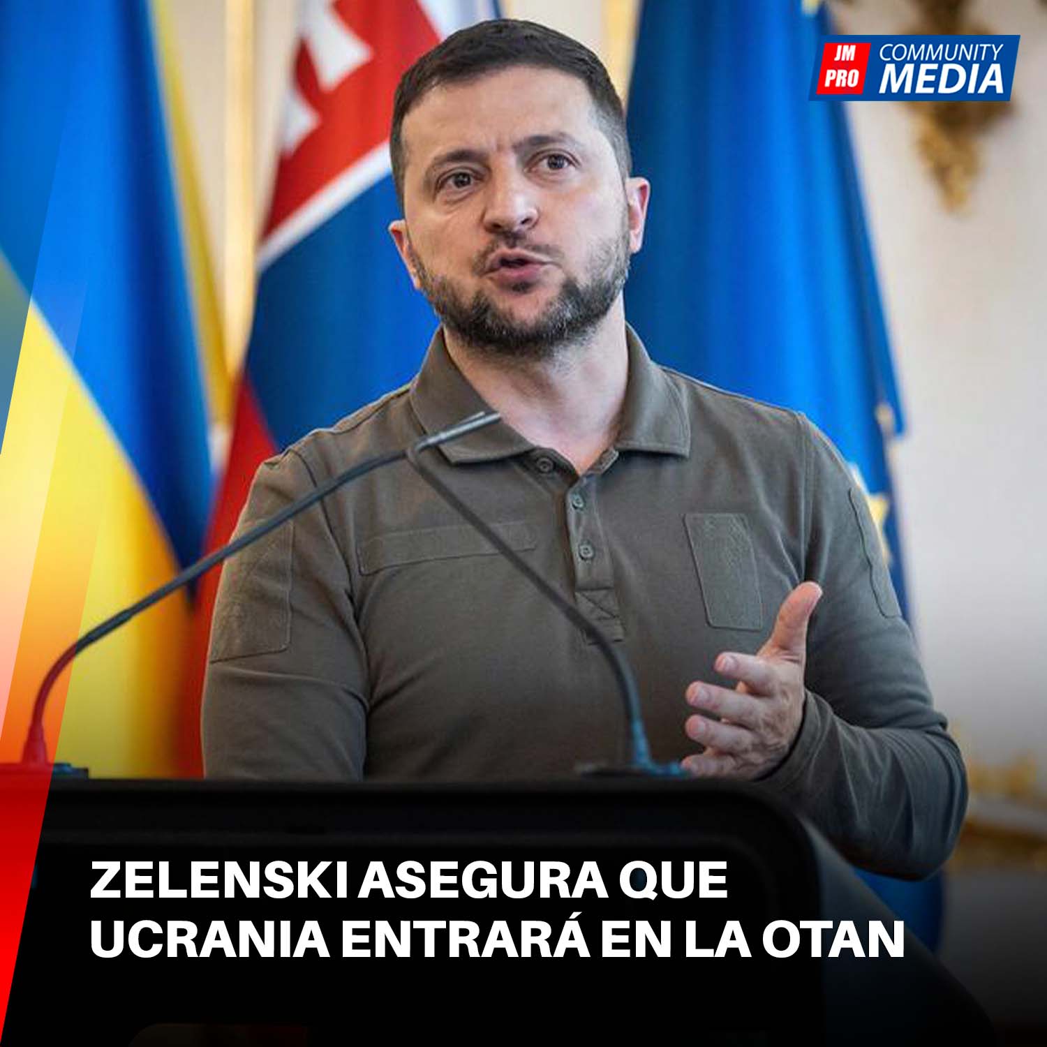 Zelenski asegura que Ucrania entrará en la OTAN
