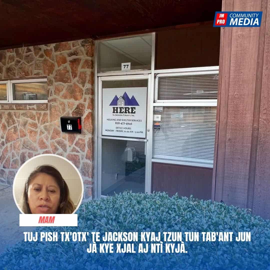 Tuj pish tx’otx’ te Jackson kyaj tzun tun tab’ant jun jà kye xjal aj ntì kyjà. – Mam