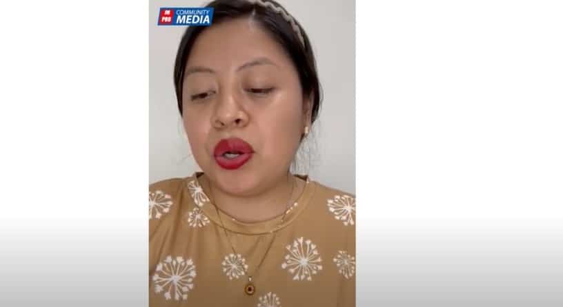 Briceida Lemos Rivera, ixoq chi ki chkon che taq juyub’ rech Colombia xi kje’ che er estudio.