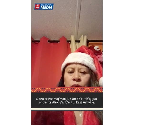 Ò tzu tz’etz Kyq’man jun ampb’el tib’aj jun onb’el te Alex q’anb’el tuj East Ashville.